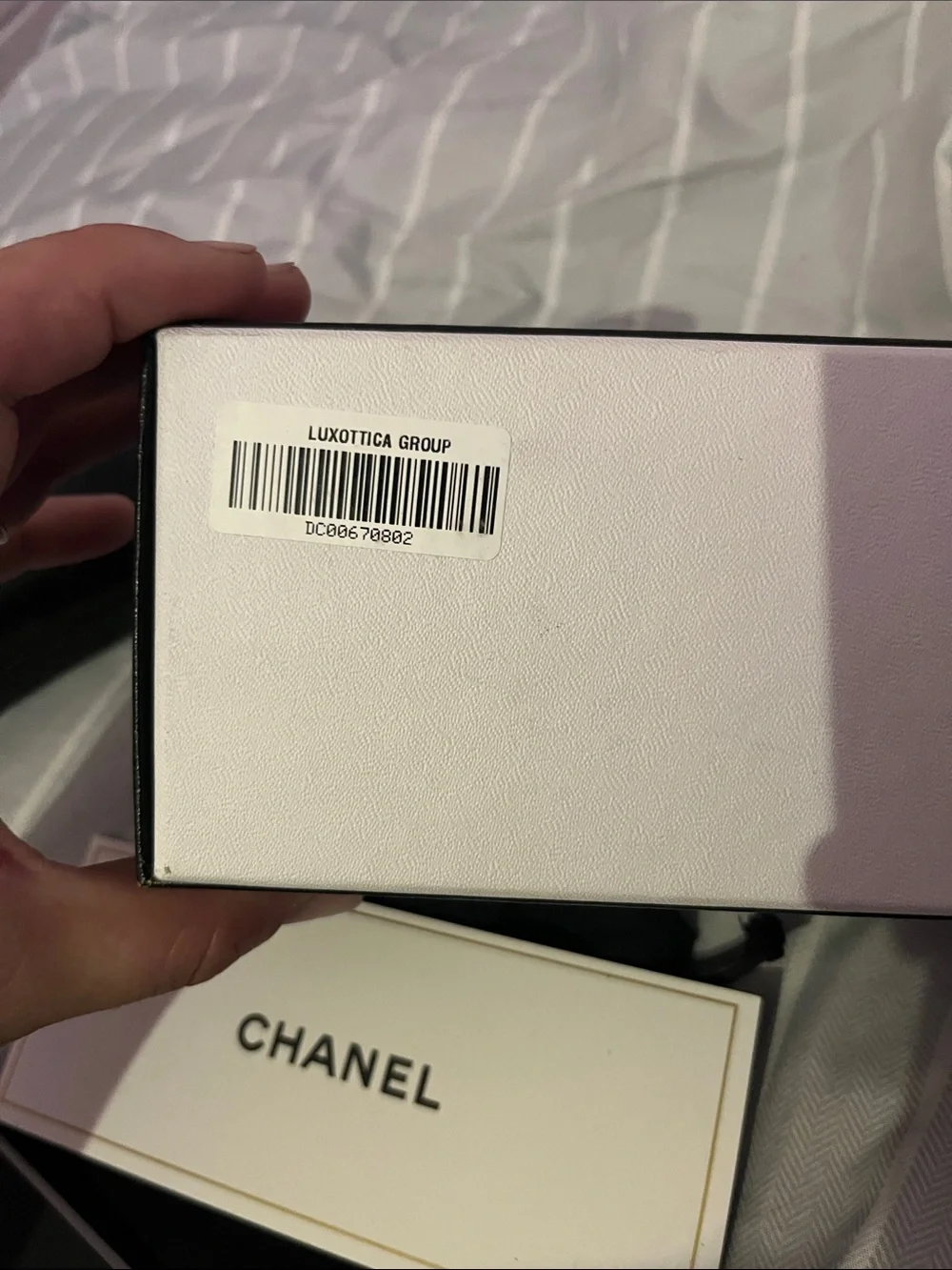 CHANEL Brown Gradient Oversized Square Sunglasses